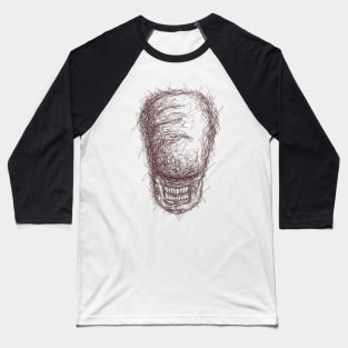 Xenomorph Alien Sketchy Style Baseball T-Shirt